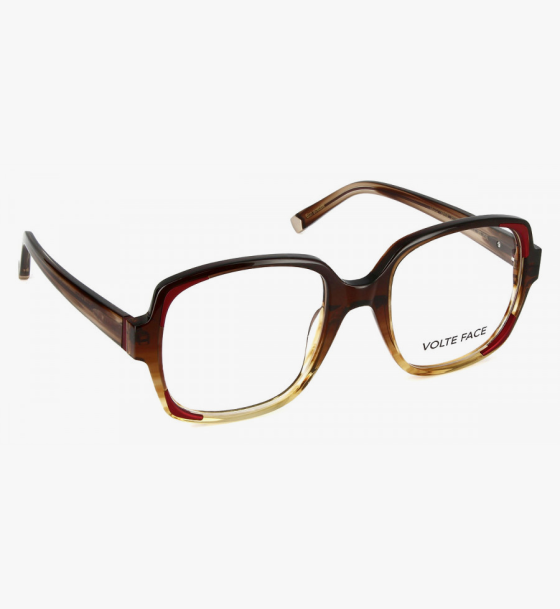 J. F. Rey Virna 9035 52 Gradient Brown-Cherry